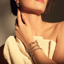 Bibbiena Poppi Acadia 925 Sterling Silber Gliederarmband|Parte di Me Fashion