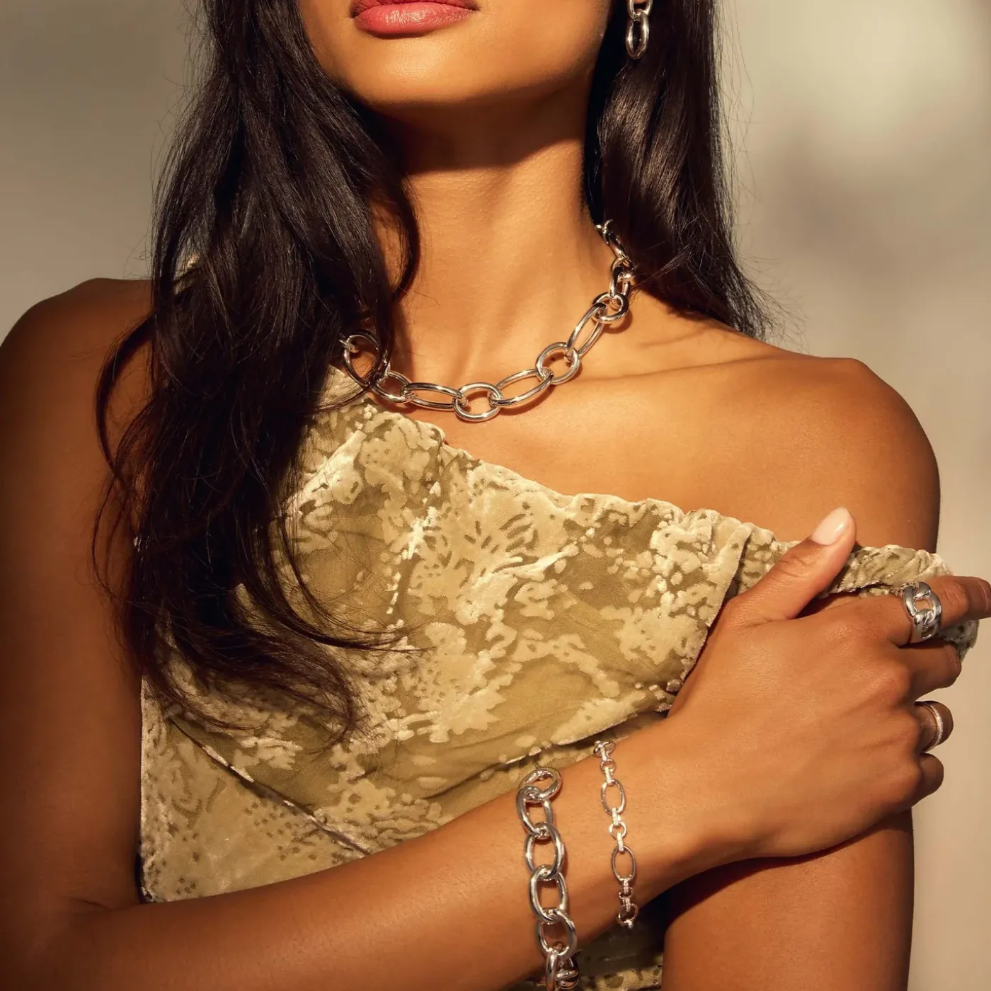 Bibbiena Poppi Adriane 925 Sterling Silber Gliederarmband|Parte di Me Outlet