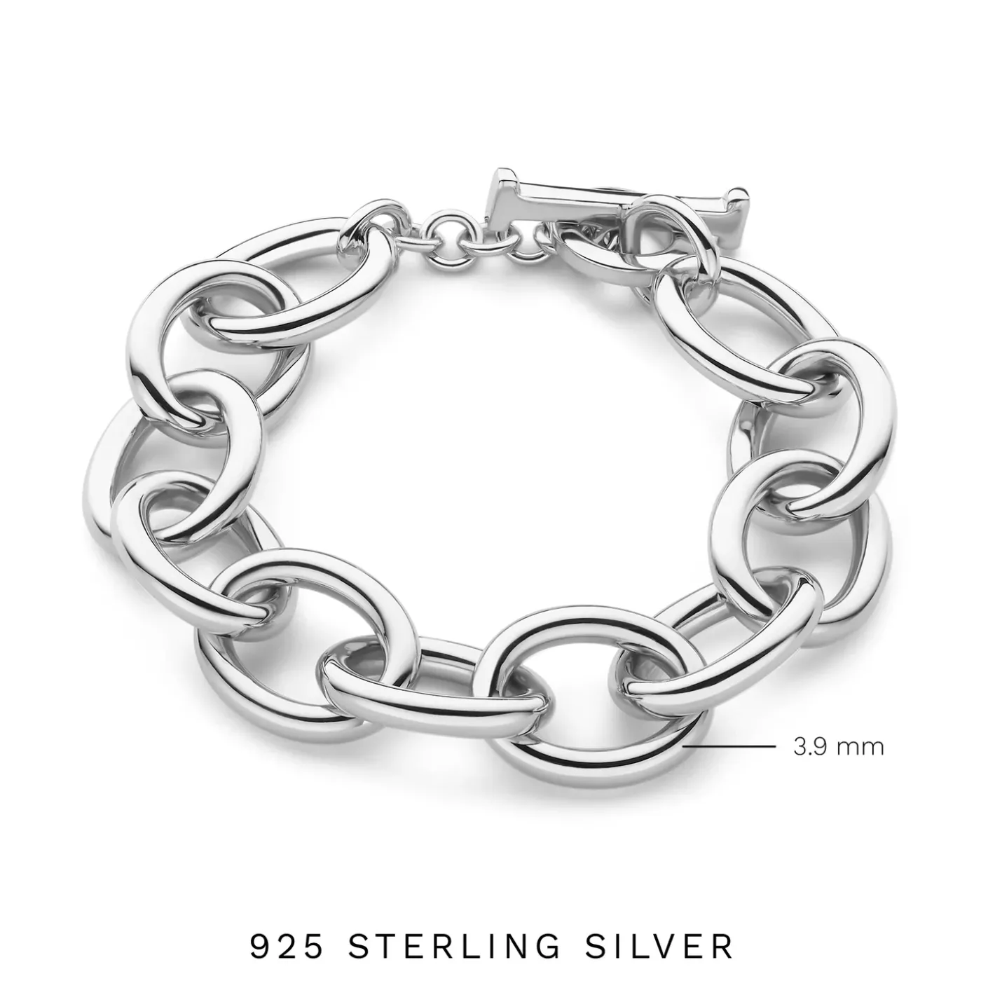 Bibbiena Poppi Adriane 925 Sterling Silber Gliederarmband|Parte di Me Outlet