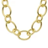 Bibbiena Poppi Adriane 925 Sterling Silber vergoldetes Gliedercollier|Parte di Me Fashion