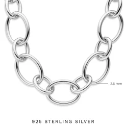 Bibbiena Poppi Adriane te 925 Sterling Silber Gliederkette|Parte di Me Online