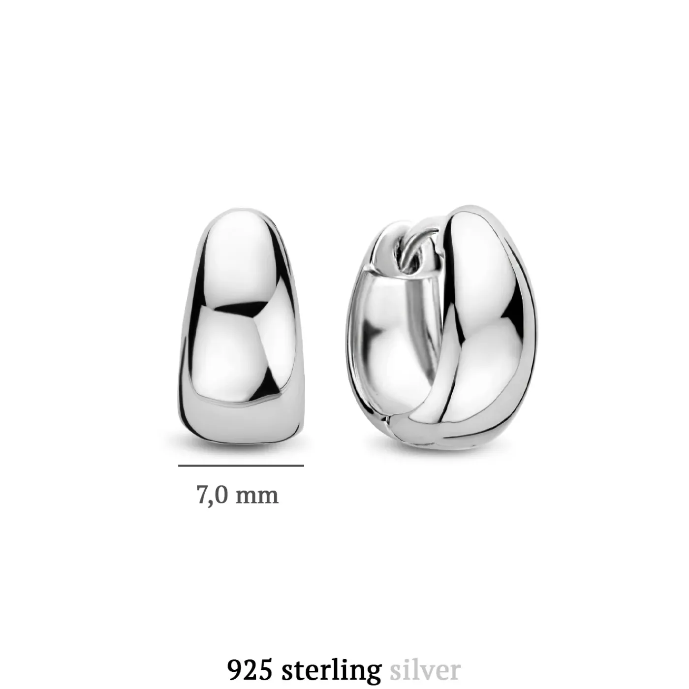 Bibbiena Poppi Casentino Ohrringe aus 925er Sterlingsilber|Parte di Me Hot