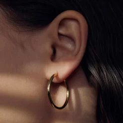 Bibbiena Poppi Casentino Ohrringe aus 925er Sterlingsilber mit 14 Karat Goldauflage|Parte di Me Online