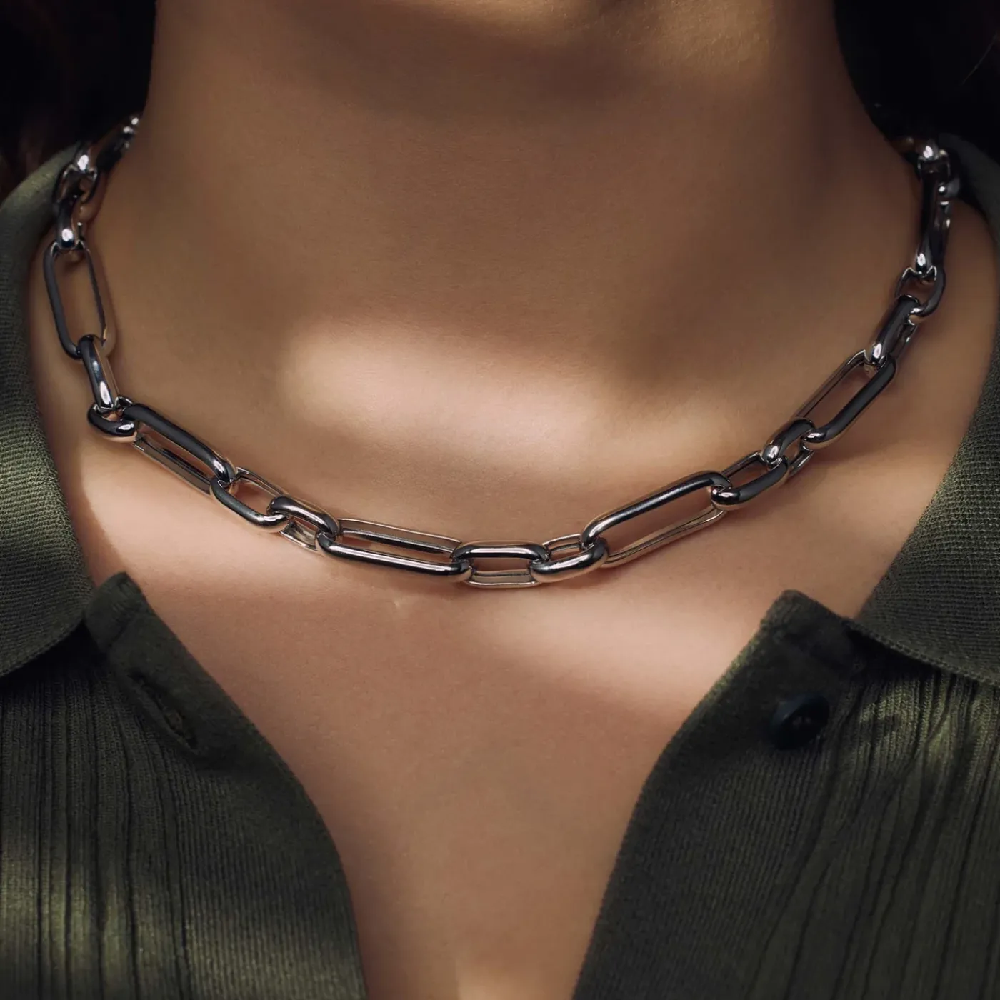 Bibbiena Poppi Casentino 925 Sterling Silber Gliederkette|Parte di Me Hot