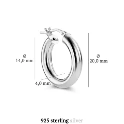Bibbiena Poppi Casentino Ohrringe aus 925er Sterlingsilber|Parte di Me Fashion