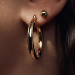 Bibbiena Poppi Casentino 925er Sterlingsilber vergoldete Ohrringe|Parte di Me Sale