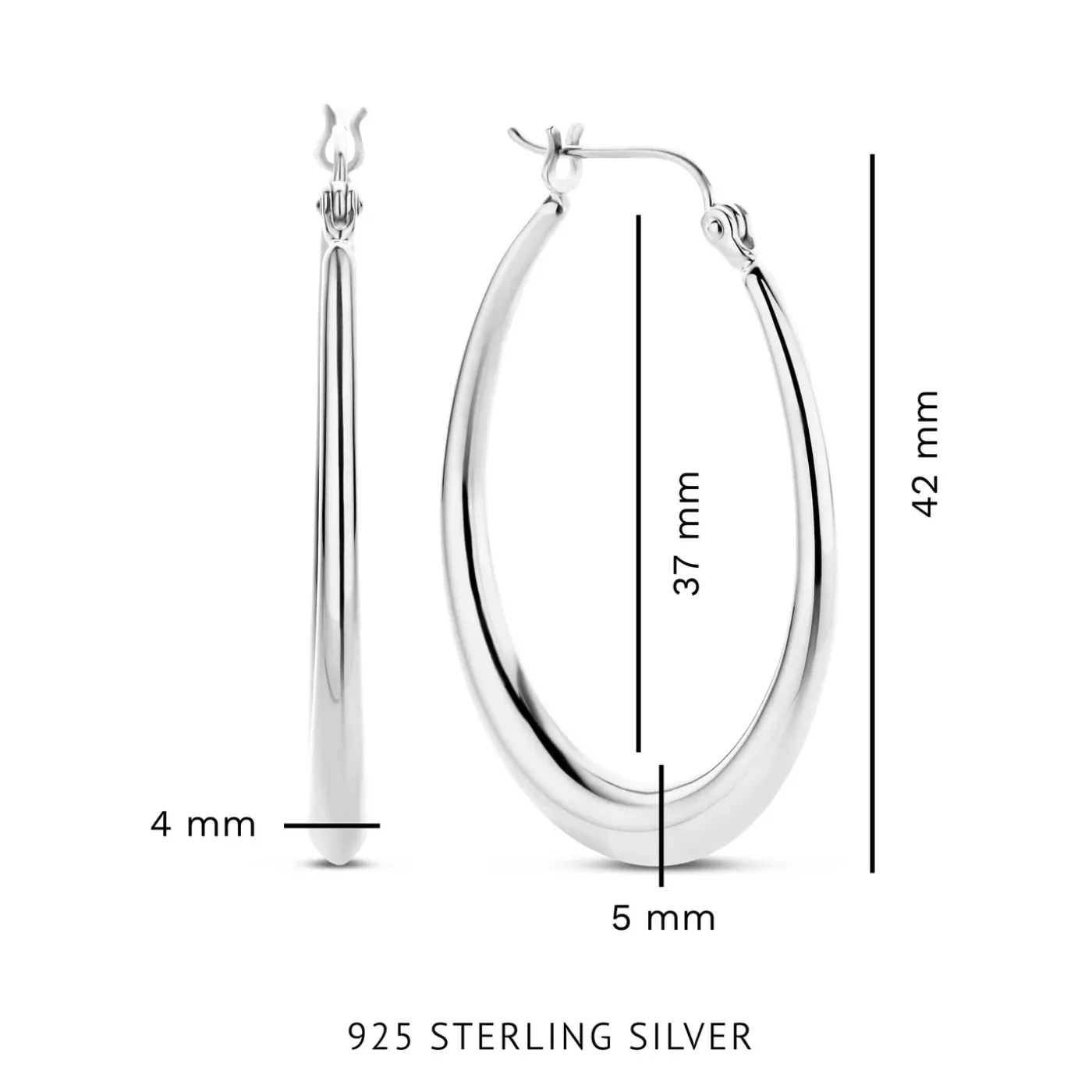 Bibbiena Poppi Casentino Ohrringe aus 925er Sterlingsilber|Parte di Me Fashion