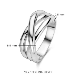 Bibbiena Poppi Casentino 925 Sterling Silber Dreifaltigkeitsring|Parte di Me Sale