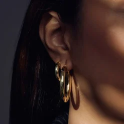 Bibbiena Poppi Casentino Ohrringe aus 925er Sterlingsilber mit 14 Karat Goldauflage|Parte di Me Fashion