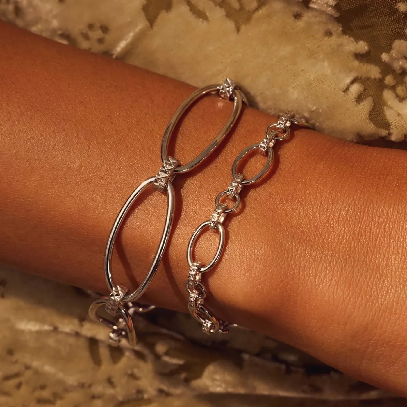 Bibbiena Poppi Clara 925 Sterling Silber Gliederarmband|Parte di Me Hot