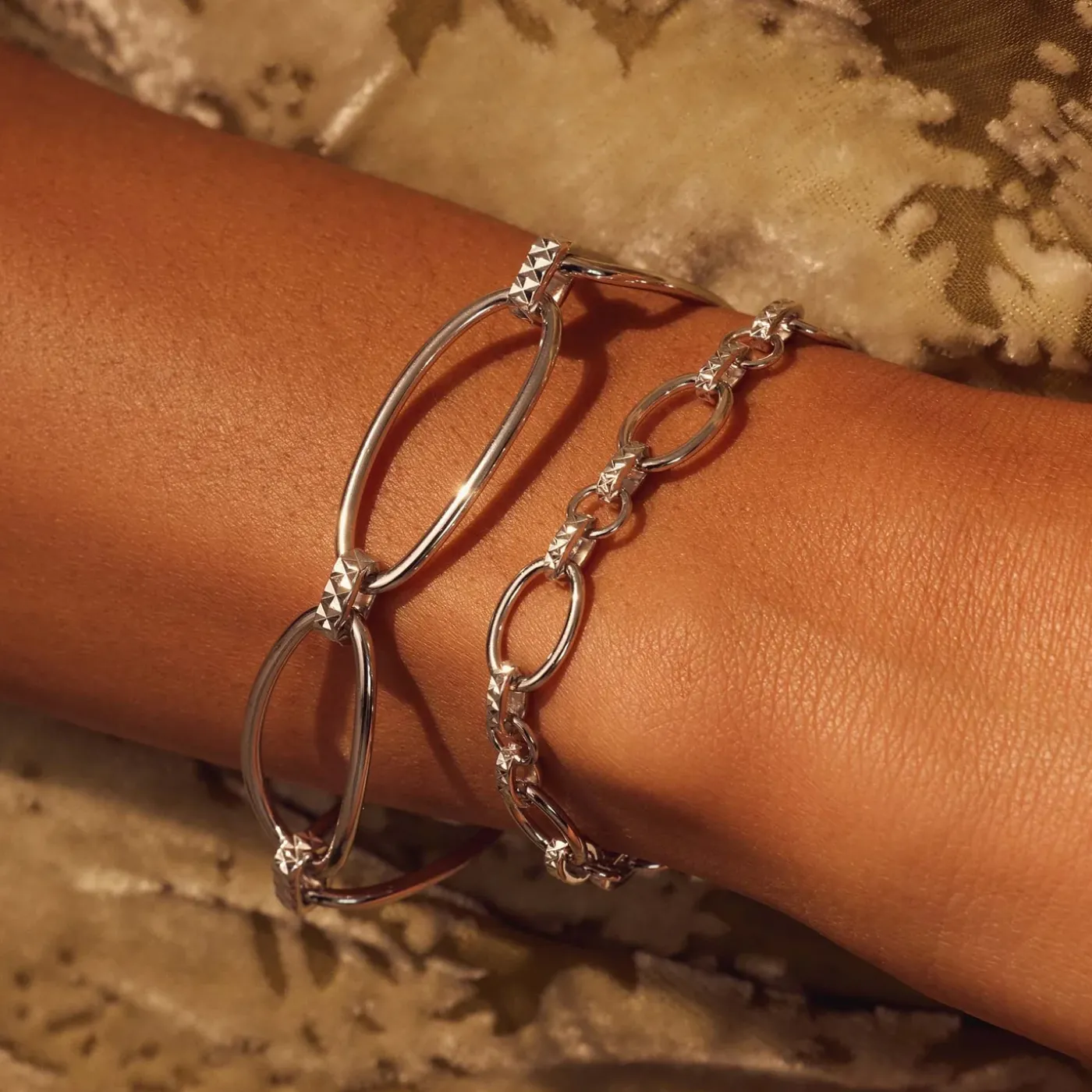 Bibbiena Poppi Clara 925 Sterling Silber Gliederarmband|Parte di Me Hot