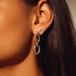 Bibbiena Poppi Clara Ohrringe aus 925er Sterlingsilber|Parte di Me Outlet