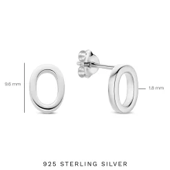 Bibbiena Poppi Clara Ohrstecker aus 925er Sterlingsilber|Parte di Me New