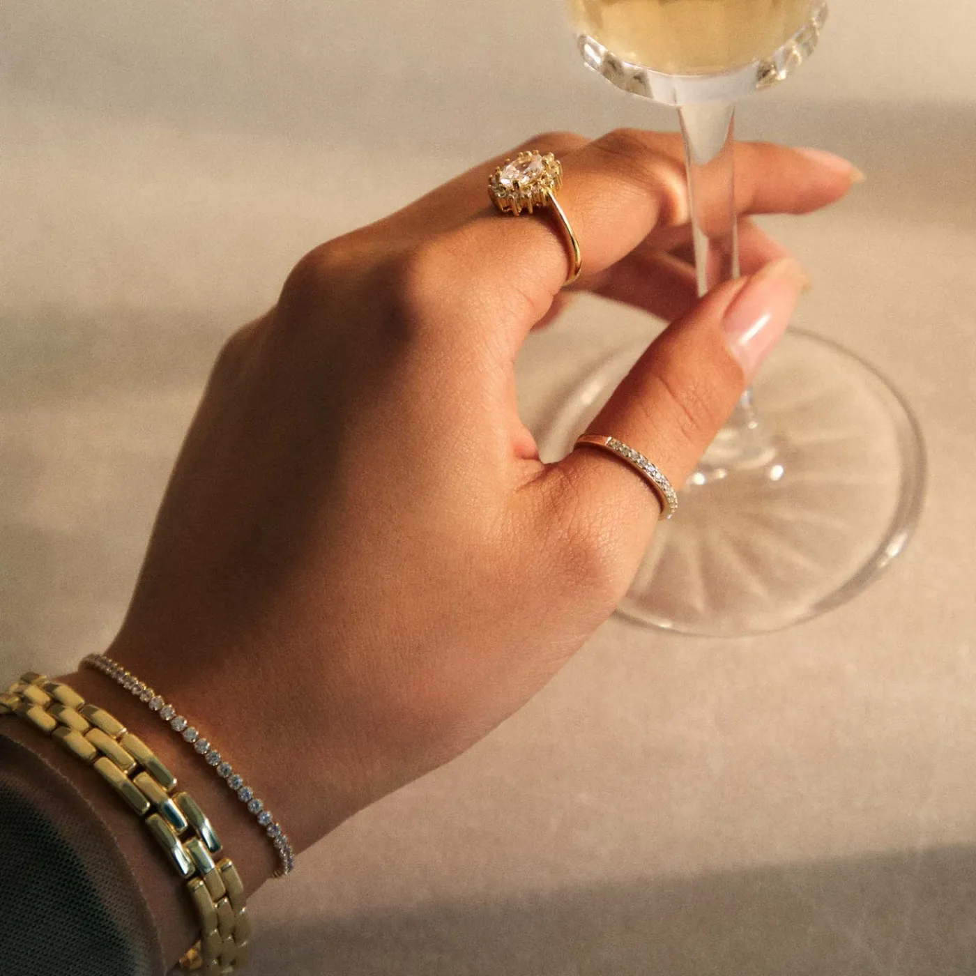 Bibbiena Poppi Del Morbo 925 Sterling Silber vergoldetes Armband|Parte di Me New