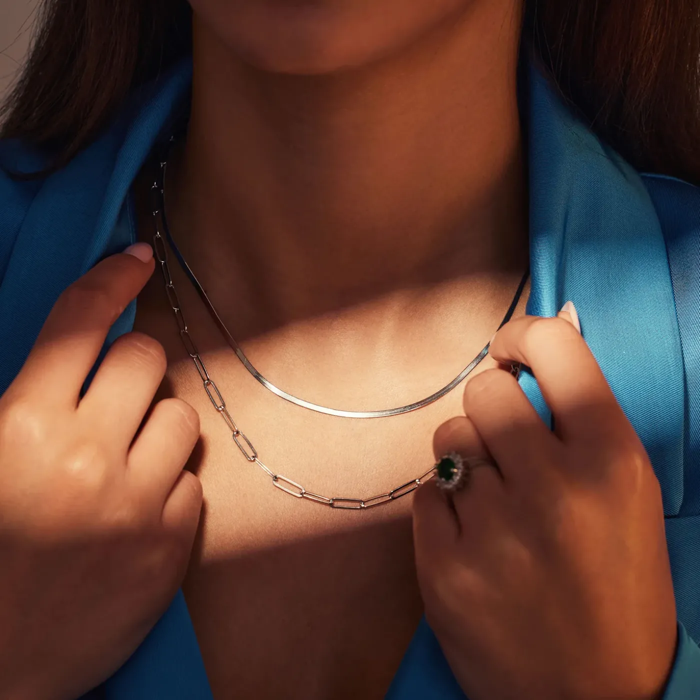 Bibbiena Poppi Felice 925 Sterling Silber Gliederkette|Parte di Me Clearance