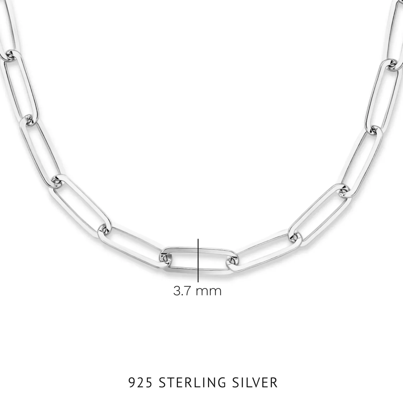 Bibbiena Poppi Felice 925 Sterling Silber Gliederkette|Parte di Me Clearance