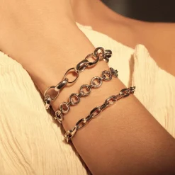 Bibbiena Poppi Lucia Gliederarmband aus 925er Sterlingsilber|Parte di Me Hot