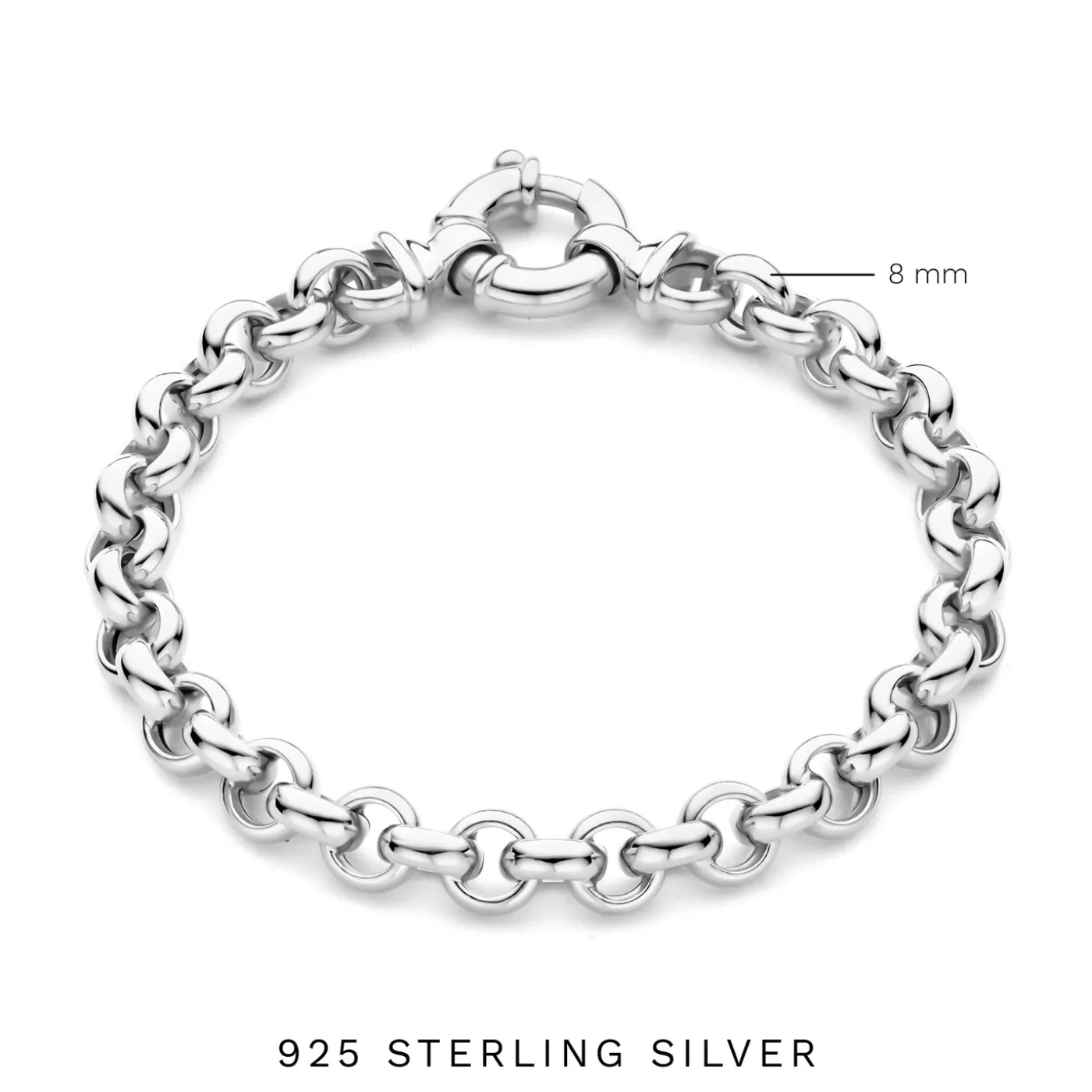 Bibbiena Poppi Lucy 925 Sterling Silber Gliederarmband|Parte di Me Discount