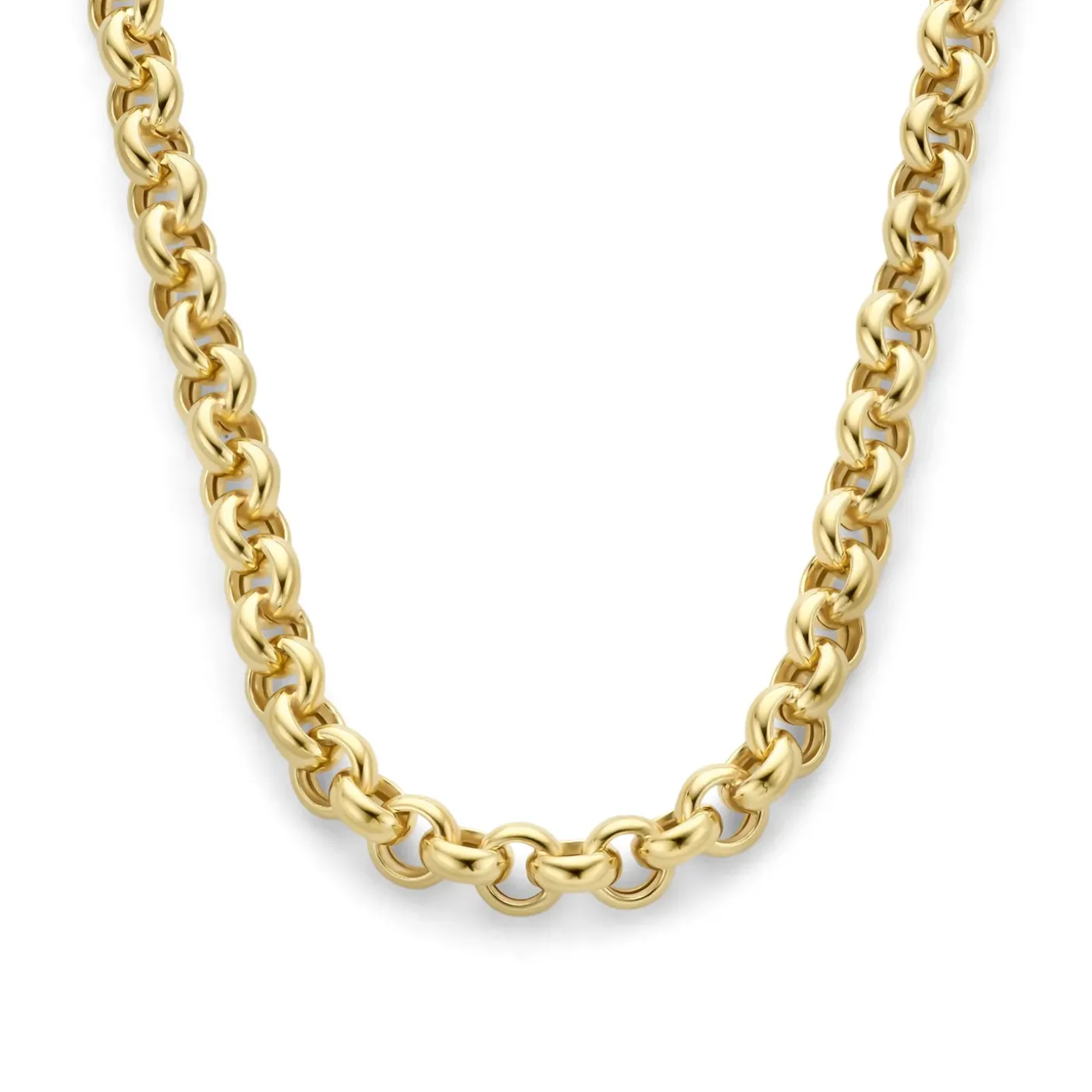 Bibbiena Poppi Lucy 925 Sterlingsilber vergoldetes Gliedercollier|Parte di Me Sale