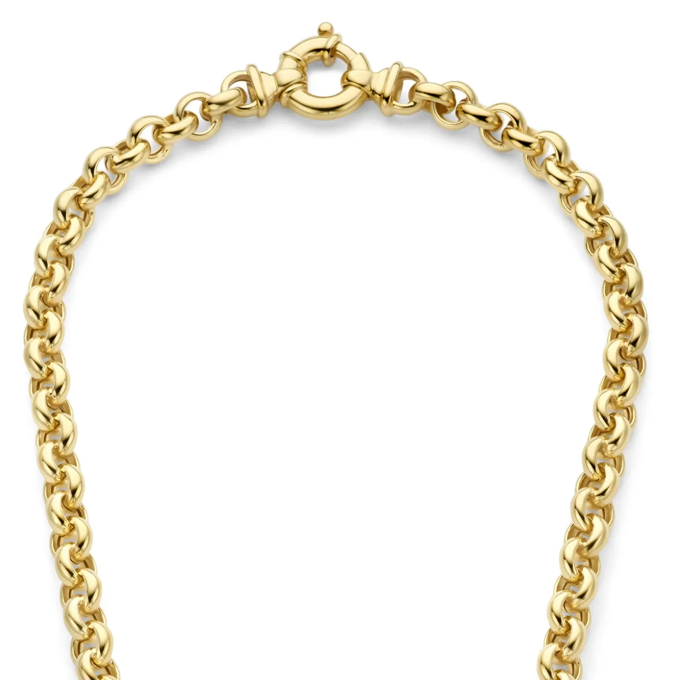 Bibbiena Poppi Lucy 925 Sterlingsilber vergoldetes Gliedercollier|Parte di Me Sale