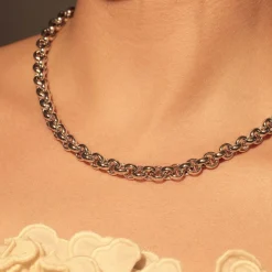 Bibbiena Poppi Lucy 925 Sterling Silber Gliederkette|Parte di Me Clearance