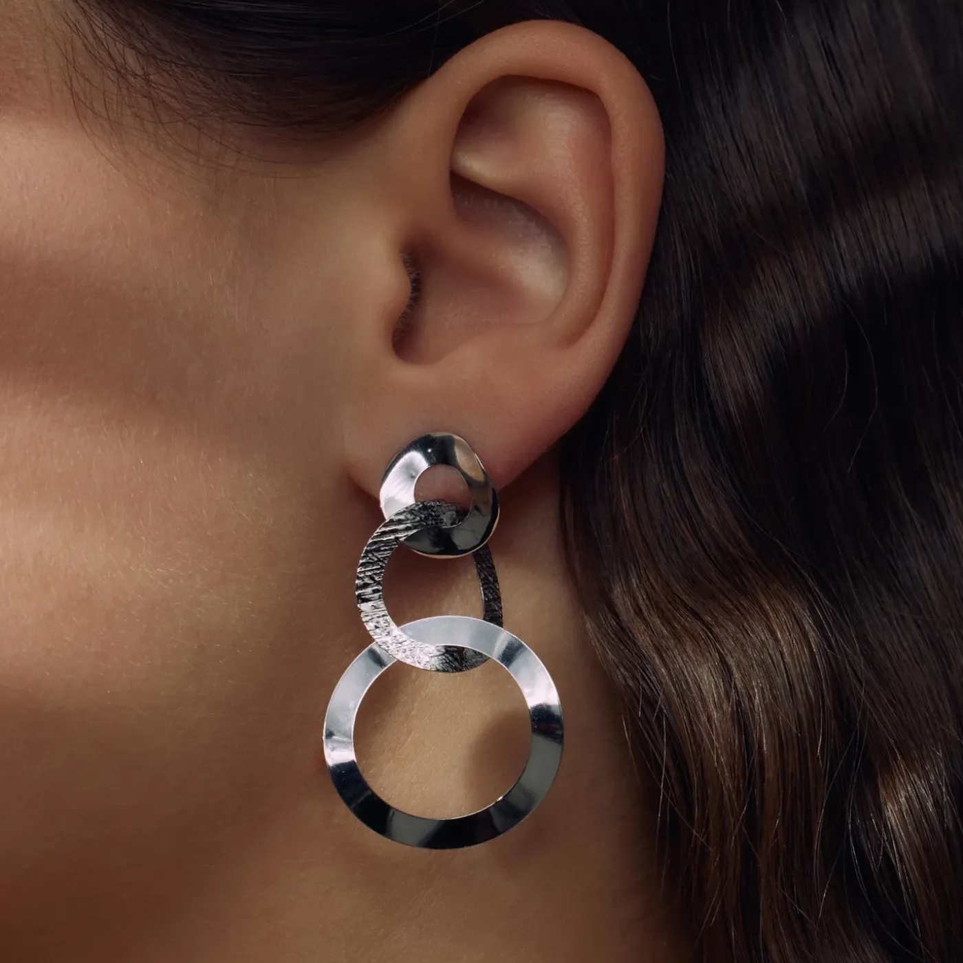 Bibbiena Poppi Madonna Ohrringe aus 925er Sterlingsilber|Parte di Me Online