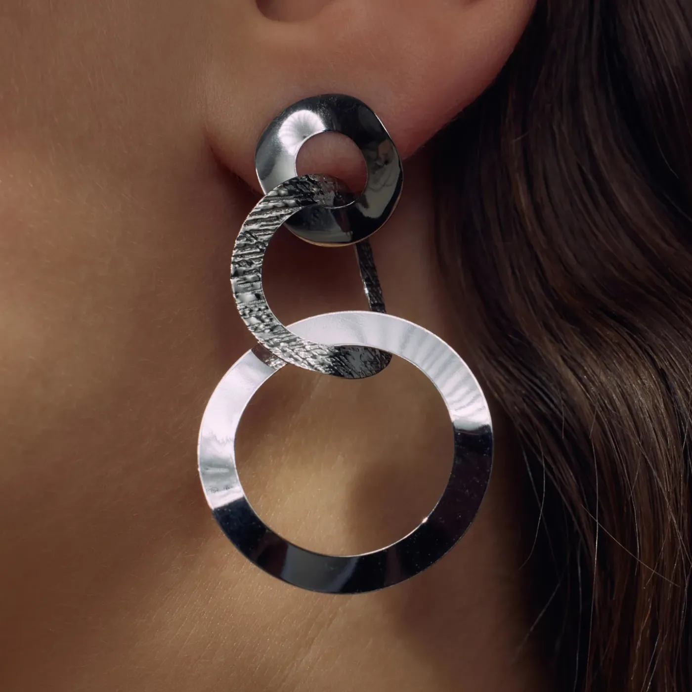 Bibbiena Poppi Madonna Ohrringe aus 925er Sterlingsilber|Parte di Me Online