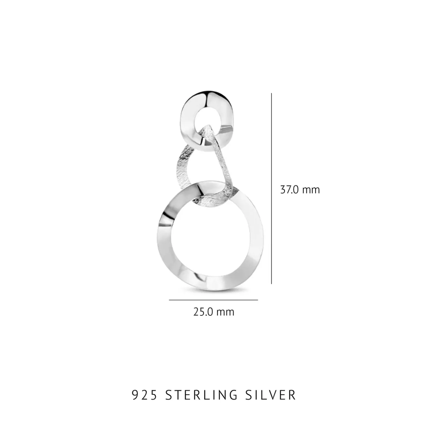 Bibbiena Poppi Madonna Ohrringe aus 925er Sterlingsilber|Parte di Me Online