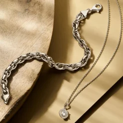 Bibbiena Poppi San Fedele Gliederarmband aus 925er Sterlingsilber|Parte di Me Online