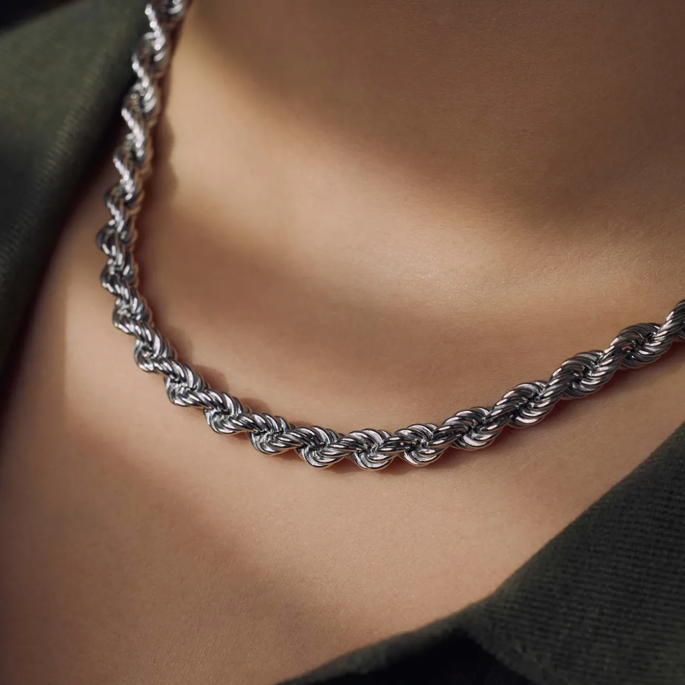 Bibbiena Poppi Viviana 925 Sterling Silber Halskette mit Twist|Parte di Me Sale