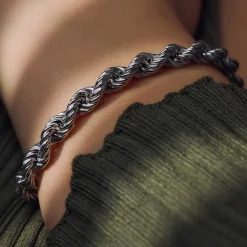 Bibbiena Poppi Viviana 925 Sterling Silber Armband mit Twist|Parte di Me Outlet