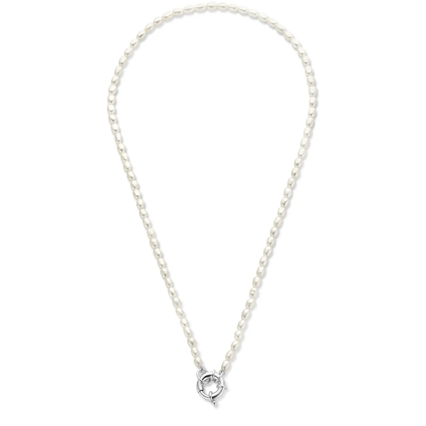 Brioso Cortona Bella 925 Sterling Silber Perlenkette mit Süßwasserperlen|Parte di Me New