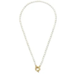 Brioso Cortona Bella 925er Sterlingsilber vergoldet Perlenkette mit 14 Karat Vergoldung|Parte di Me Hot