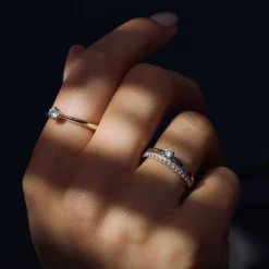 Cento Luci Mila Ring aus 925er Sterlingsilber mit Zirkoniastein|Parte di Me Sale