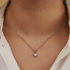 Cento Luci Rosia Halskette aus 925er Sterlingsilber mit Zirkoniasteinen|Parte di Me New