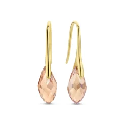 La Sirena Ombrone 925er Sterlingsilber vergoldet Tropfenohrringe mit 14 Karat Vergoldung|Parte di Me Best