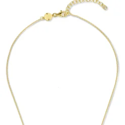 Mia Colore Azure 925 Sterling Silber vergoldetes Collier mit blauem Zirkoniastein|Parte di Me Outlet