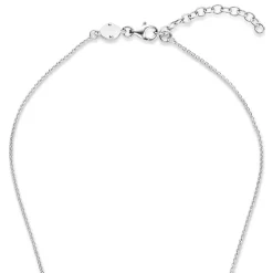 Mia Colore Azure Halskette aus 925er Sterlingsilber mit blauem Zirkoniastein|Parte di Me Clearance