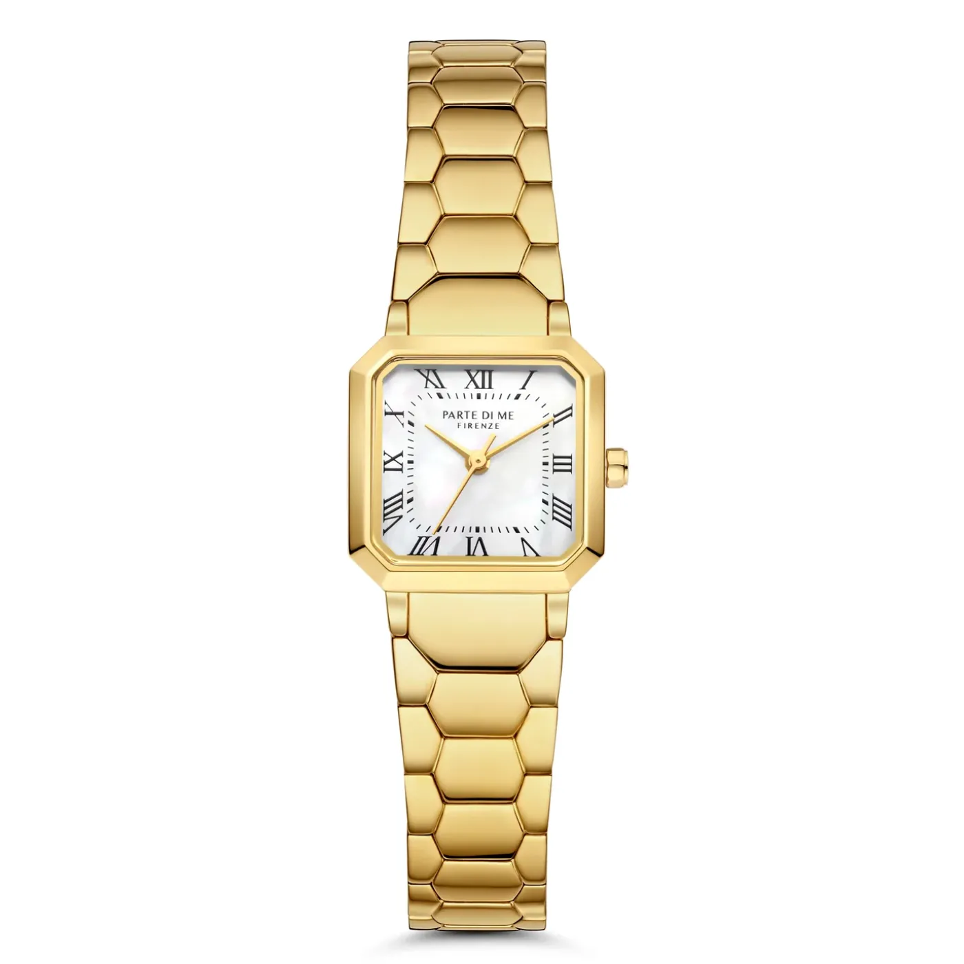 Orologio quadratische Damenuhr goldfarben und Perlmutt|Parte di Me Best