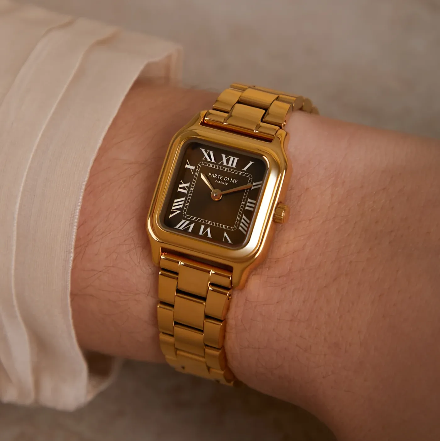 Orologio rechteckige Damenuhr silberfarben|Parte di Me Best