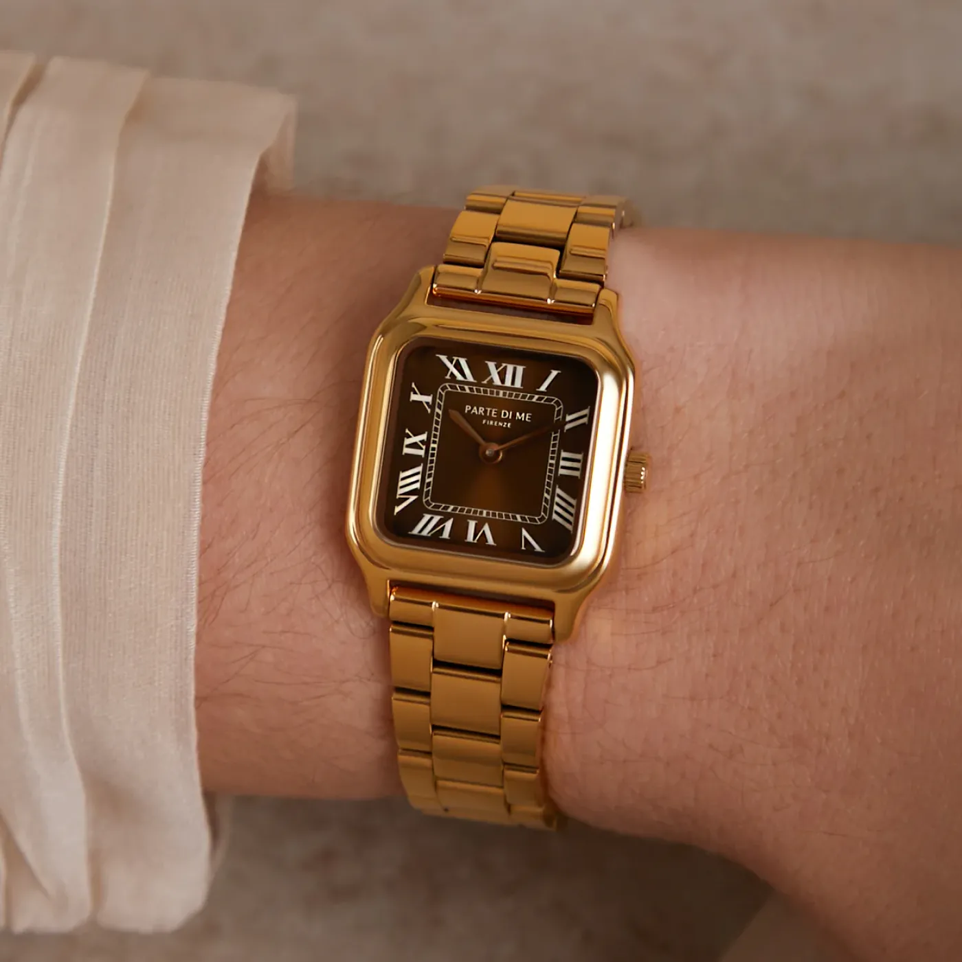 Orologio rechteckige Damenuhr silberfarben|Parte di Me Best