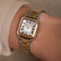 Orologio rechteckige Damenuhr silberfarben|Parte di Me Hot