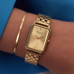Orologio rechteckige Damenuhr goldfarben|Parte di Me Online