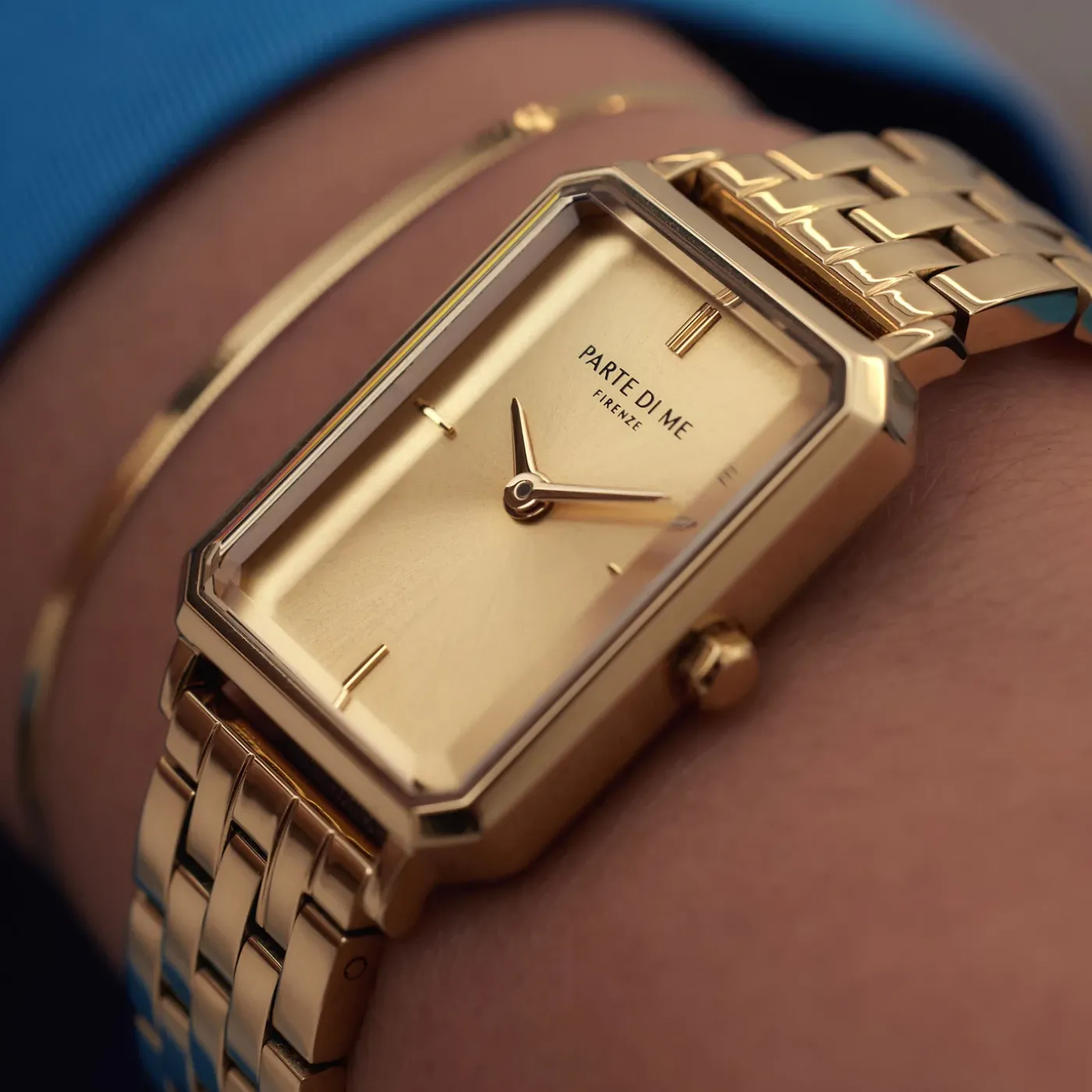 Orologio rechteckige Damenuhr goldfarben|Parte di Me Online