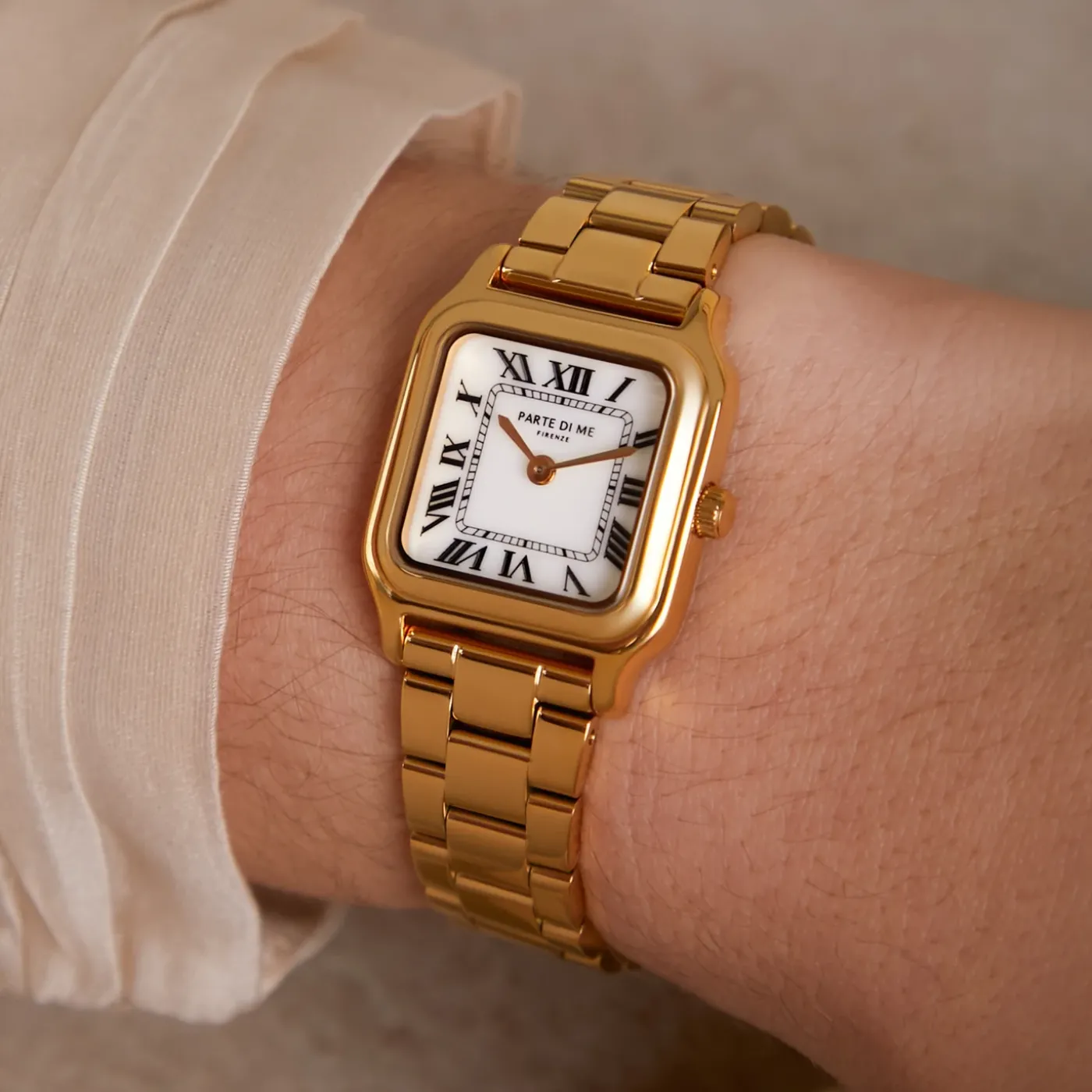 Orologio rechteckige Damenuhr silberfarben|Parte di Me Sale