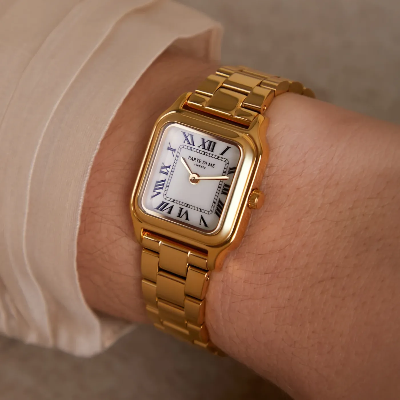 Orologio rechteckige Damenuhr silberfarben|Parte di Me Sale