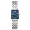 Orologio rechteckige Damenuhr silberfarben und dunkelblau|Parte di Me Fashion