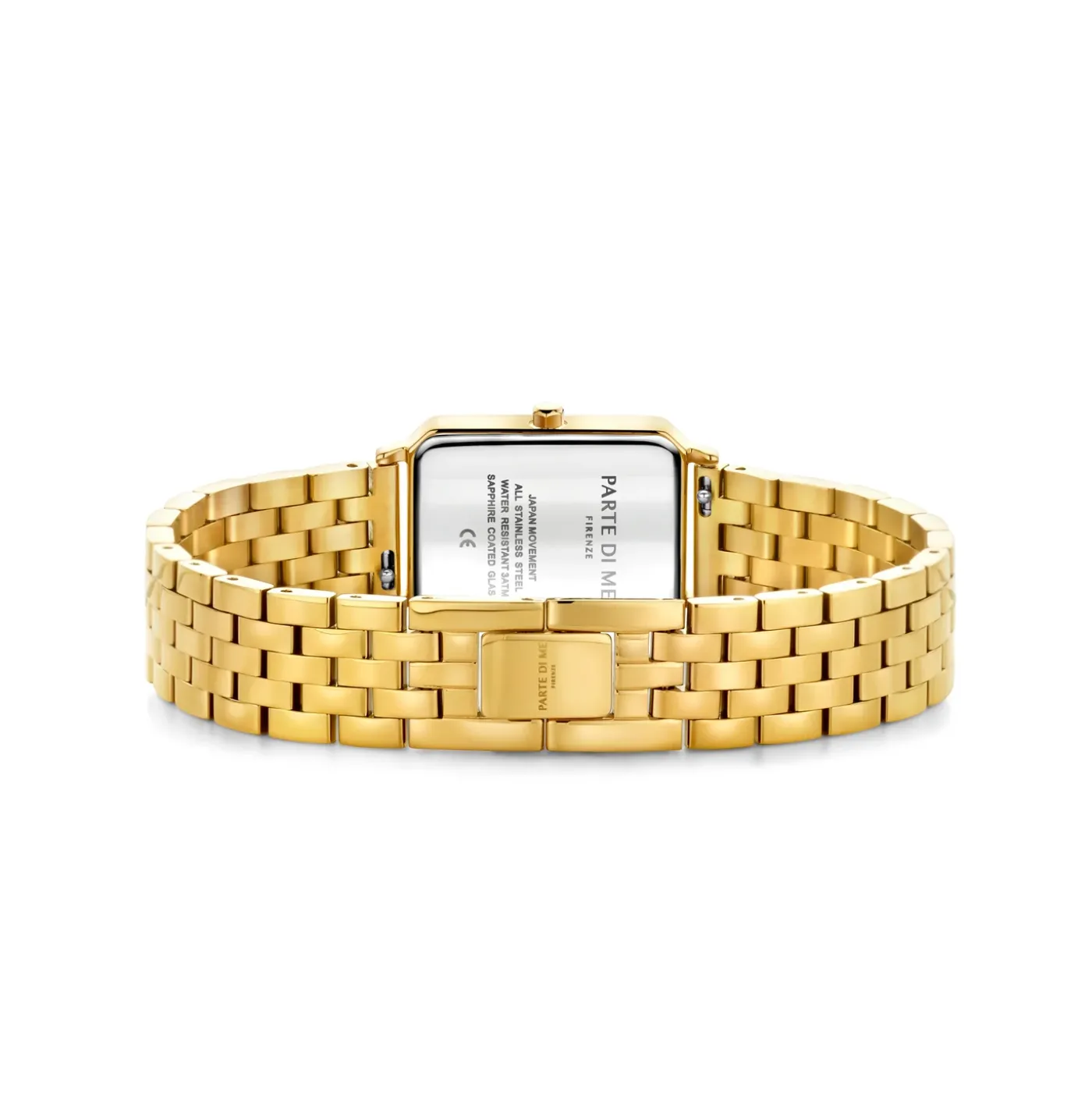 Orologio rechteckige Damenuhr goldfarben und Perlmutt|Parte di Me Online