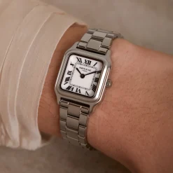 Orologio rechteckige Damenuhr silberfarben|Parte di Me Discount