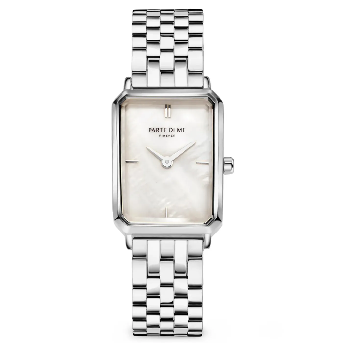 Orologio rechteckige Damenuhr silberfarben und Perlmutt|Parte di Me Clearance
